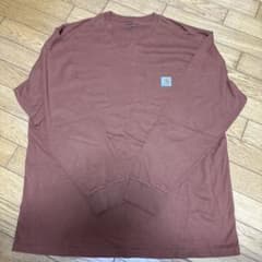 Carhartt WIP 長袖 ポケットTシャツ ブラウン XLのサムネイル