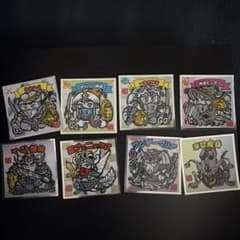 水墨ビックリマンシール 8枚セット まとめ売りのサムネイル