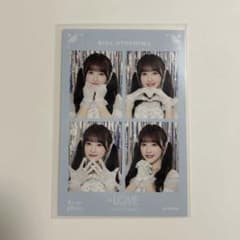 音嶋莉沙 4カット フォトカード vol.2 イコラブ ＝LOVEのサムネイル