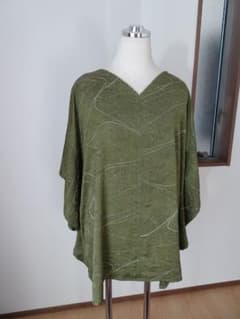 着物リメイク❤️ポンチョブラウスのサムネイル