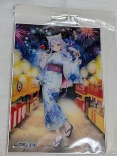 神城くれあ DMMスクラッチ第一弾　A-2 ビッグアクリルプレート　浴衣Ver. 神城くれあ DMMスクラッチ第一弾 A-2 ビッグアクリルプレート 浴衣Ver