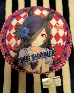 ウマ娘 プリティーダービー ラウンドクッション ライスシャワーのサムネイル