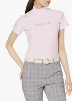 Descente ピンク ハイネックシャツ　Mサイズのサムネイル