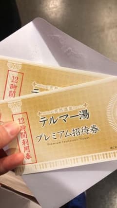 テルマー湯 優待券のサムネイル