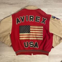 AVIREX  ブルゾン　ジャケット　レザー　アウター　USAのサムネイル