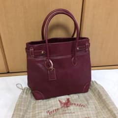美品 terre de bruyere 高級 本革 バッグのサムネイル