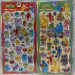 プチドロップシール プチドロ セサミストリート 2枚セット 正規品のサムネイル