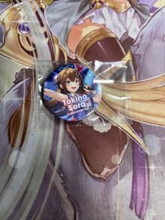 ホロカ 推しホロメン 缶バッジ　カードゲーム祭 ときのそら 推しホロメンカップ 缶バッジ ブシロード カード