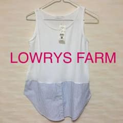 【タグ付き未使用】LOWRYS FARM♡オシャレタンクトップのサムネイル