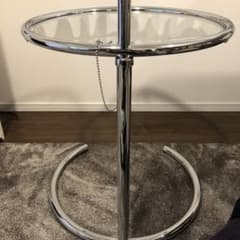 ClassiCon ガラステーブル　正規品　アイリーン・グレイ ClassiCon ガラステーブル Φ45 Eileen Gray 正規品 美品 - メルカリ