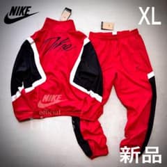 【ＸＬサイズ】新品未使用　NIKE上下セットアップ　ウーブン　バスケ　赤　657 XLサイズ】新品未使用 NIKE上下セットアップ ウーブン バスケ 赤 657