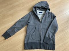 CURRY & CO. for SHIPS フルジップ グレー パーカーのサムネイル