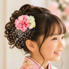 髪飾り 七五三 ME7のサムネイル