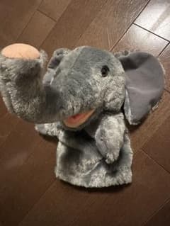 ぞう　パペット　ぬいぐるみ　ジャクエツ　JAKUETSUのサムネイル