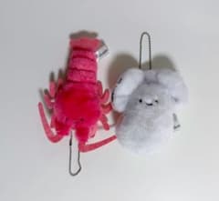 にっこりーノ 海鮮のぬいぐるみ 伊勢海老 牡蠣のサムネイル