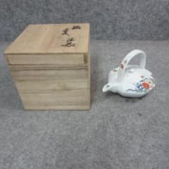 十三代 酒井田柿右衛門 錦手 菊文 面取り 銚子 共箱 [B23507] - メルカリ