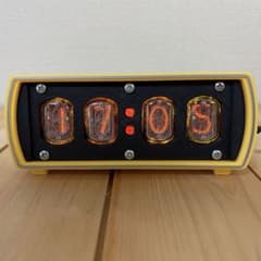 ニキシー管時計 NIXIE CLOCK 4桁 IN-12使用 イエロー - メルカリ