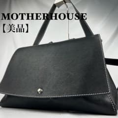 【美品】マザーハウス　レイ　リュック　トートバッグ　2way フラップ　金具　黒 美品】マザーハウス レイ リュック トートバッグ 2way フラップ 金具