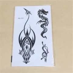 ドラゴンタトゥーシール刺青シールのサムネイル