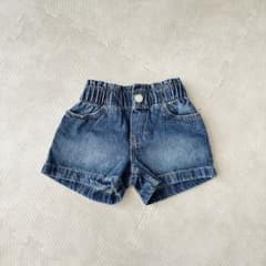 H&M デニムショートパンツ　90cmのサムネイル