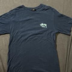 Stussy HAWAII ロゴ Tシャツ ネイビー Sのサムネイル