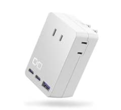 CIO Polaris CUBE WALL 壁挿し電源タップ　ホワイトのサムネイル