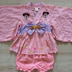 tutututa ミニーマウス 甚平 織姫 100cmのサムネイル