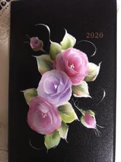 2020システム手帳  ビジネス手帳 ハンドメイド 手描きです^_^のサムネイル