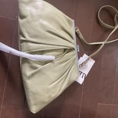 新品　ZARA ライトグリーン ショルダーバッグのサムネイル