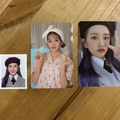 ユジン IZ*ONE IVEトレカ 証明写真 セット