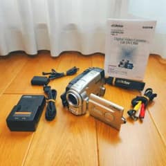 動作確認済】Victor MiniDV 高画質 ビデオカメラ セット - メルカリ