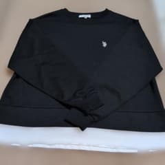 U.S. POLO ASSN. ❗️レディース 長袖カットソー ブラック Mのサムネイル