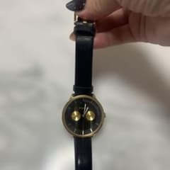 FURLA ブラック レザー 腕時計のサムネイル