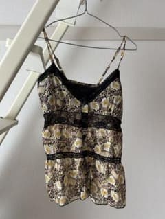 花柄レースキャミソール Mサイズのサムネイル