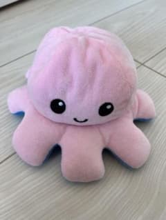 リバーシブル　タコ　ぬいぐるみのサムネイル
