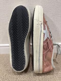 【未使用】GOLDEN GOOSE V-STAR グリッター ピンク 36のサムネイル