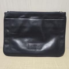 BALLY クラッチバッグ ブラック レザーのサムネイル
