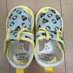 最終値下げ　Disney ベビーサンダル 14.0cm ミッキー＆フレンルのサムネイル