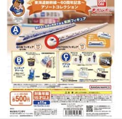 東海道新幹線 60周年記念 アソートコレクション A賞 N700S ガチャ