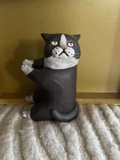 かとうゆみさんの猫の陶器置物 - メルカリ