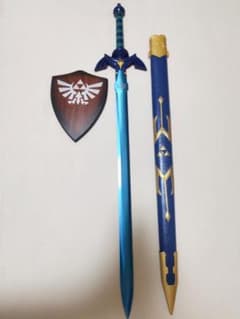 ゼルダの伝説 マスターソード 金属製 模造刀（観賞用・西洋剣）美術品
