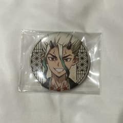 Dr.STONE 百鬼夜行 石神千空 缶バッジ アップのサムネイル