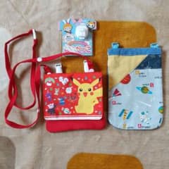 移動ポケット、なふだっこ、ハンドメイドのサムネイル