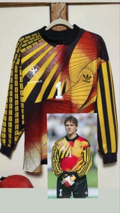 Germany Goalkeeper #1 ILLGNER 1990 shirt - メルカリ