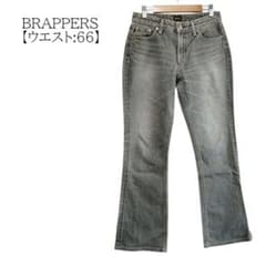 【Brappers】Denim Jeans, Black, 100% Cotton, Made in Japan