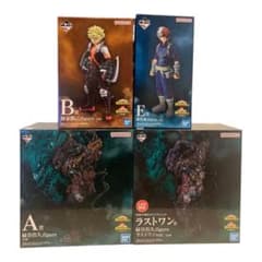 ヒロアカ 一番くじ 仲間 ラストワン賞　A賞  B賞　E賞　　セット　黒デクのサムネイル