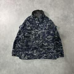 r*様 USN 米海軍 実物 US NAVY 米軍実物 ナイロンジャケット デジ r*様 USN 米海軍 実物 US NAVY 米軍実物 ナイロンジャケット デジ