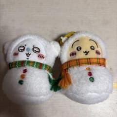 ちいかわ 雪だるま マスコット 2種セットのサムネイル