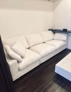新品】LOUNGE 4人掛け モジュールソファ クッション付き（2サイズ 