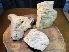 神秘飾石】サヌカイト原石（風組69）天然石 パワーストーン 置物
